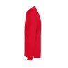 Polo Rouge Homme Manches Longues MY POLO 210 B&C – vue 3
