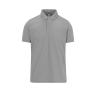 Polo Gris Homme Manches Courtes MY POLO 180 B&C – Personnalisé en France