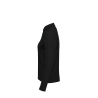 Polo Noir Femme Manches Longues MY POLO 180 B&C – vue 3