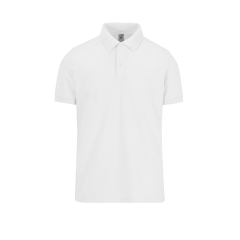 Polo Blanc Homme Manches Courtes MY POLO 180 B&C