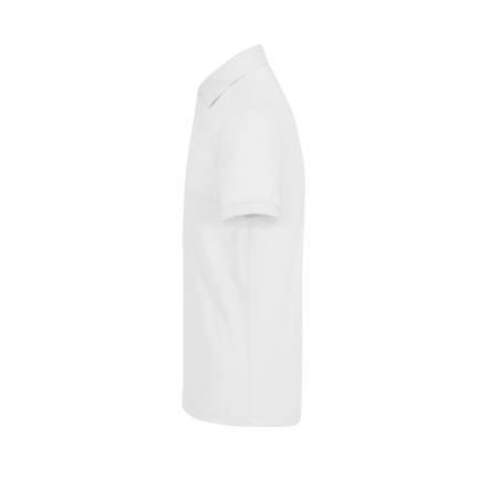 Polo Blanc Homme Manches Courtes MY POLO 180 B&C – vue 3