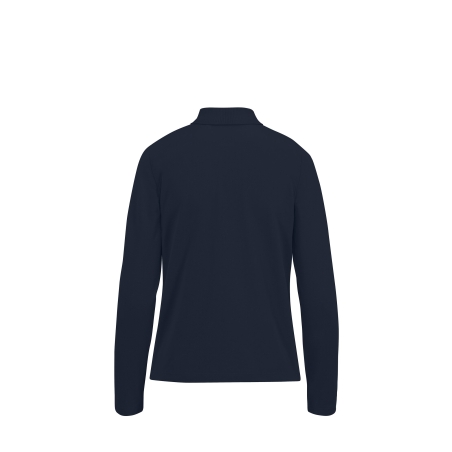 Polo Marine Femme Manches Longues 180 g/m² B&C MY POLO 180 – vue 2