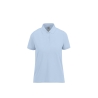 Polo Bleu Femme Manches Courtes MY POLO 180 B&C