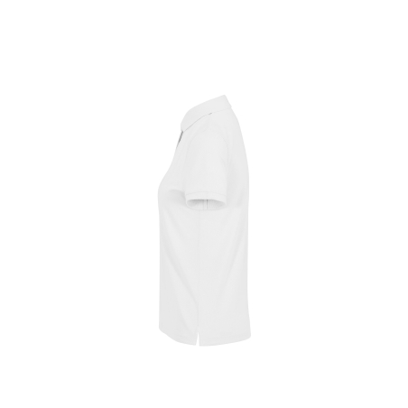 Polo Blanc Femme Manches Courtes MY POLO 210 B&C – vue 3