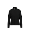 Polo Noir Femme Manches Longues MY POLO 210 B&C – 210 g/m²