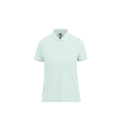 Polo Femme Vert Blush Mint Manches Courtes B&C My Polo 180