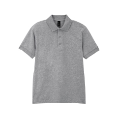 Polo Jersey Dryblend® Gris – 203 g/m² | Gildan