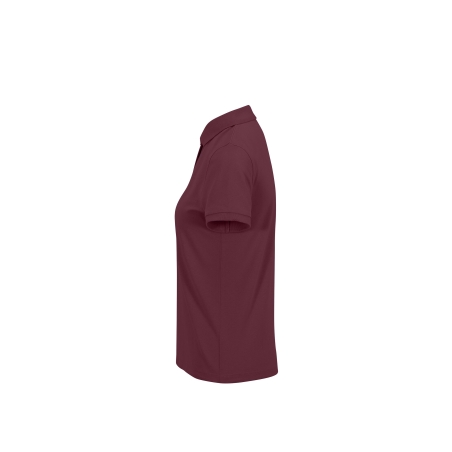 Polo Femme Bordeaux Manches Courtes MY POLO 180 B&C – vue 3