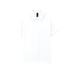 Polo Jersey Dryblend® Blanc Homme & Femme – Gildan