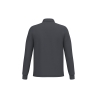 Polo piqué LSL homme Gris – iDeal Basic Brand – vue 2
