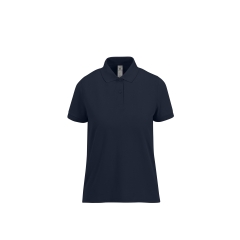 Polo Femme Manches Courtes MY POLO 180 Marine – B&C
