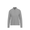 Polo Femme Manches Longues MY POLO 210 Gris B&C – Personnalisable