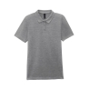 Polo Femme Softstyle Double Piqué Gris – Gildan