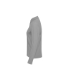 Polo Femme Manches Longues MY POLO 210 Gris B&C – Personnalisable – vue 3