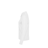 Polo Blanc Femme Manches Longues MY POLO 210 B&C – vue 3