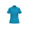 Polo sport femme Bleu Atoll – iDeal Basic Brand