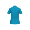 Polo sport femme Bleu Atoll – iDeal Basic Brand – vue 2