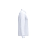 Polo piqué LSL homme Blanc – iDeal Basic Brand – vue 3