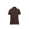 Polo Femme Marron Roasted Coffee MY POLO 180 B&C