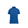 Polo Bleu Royal Femme MY POLO 180 Manches Courtes B&C