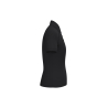 Polo sport femme Noir – iDeal Basic Brand (130 g/m²) – vue 3