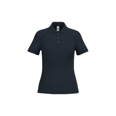 Polo Sport Femme Marine iDeal Basic Brand – Maille Mesh Respirante