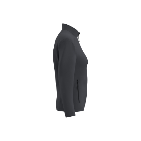 Veste Softshell 2 Couches Femme Gris – iDeal Basic Brand – vue 3
