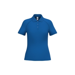 Polo Sport Femme Bleu Royal – iDeal Basic Brand
