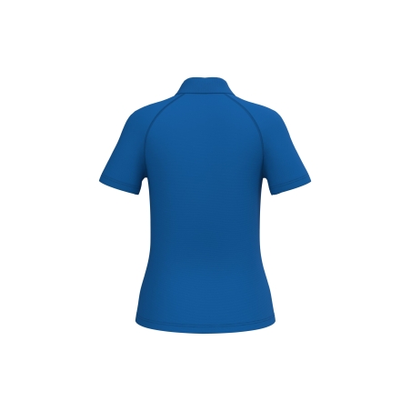 Polo Sport Femme Bleu Royal – iDeal Basic Brand – vue 2