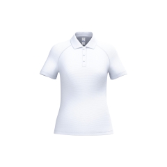 Polo Sport Femme Blanc iDeal Basic Brand – 130 g/m²