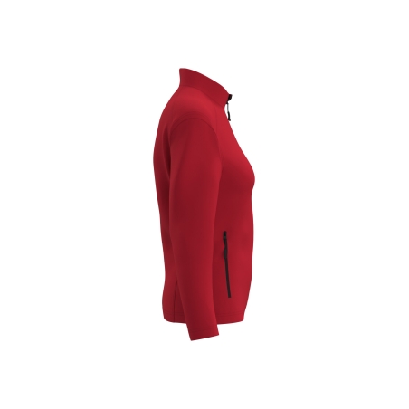 Veste softshell 2 couches femme Rouge – iDeal Basic Brand – vue 3