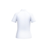 Polo Sport Femme Blanc iDeal Basic Brand – 130 g/m² – vue 2