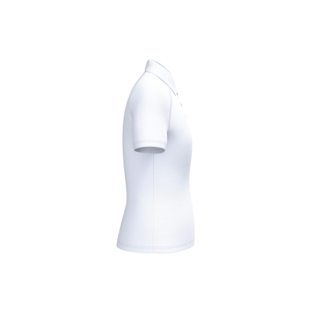 Polo Sport Femme Blanc iDeal Basic Brand – 130 g/m² – vue 3