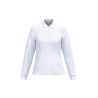 Polo Piqué LSL Femme Blanc – iDeal Basic Brand (IB223)
