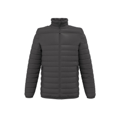 Doudoune Matelassée Gris Homme – iDeal Basic Brand