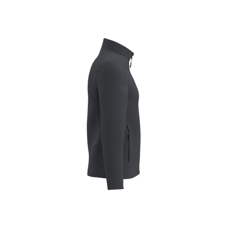 Veste softshell homme Gris – iDeal Basic Brand (280 g/m²) – vue 3