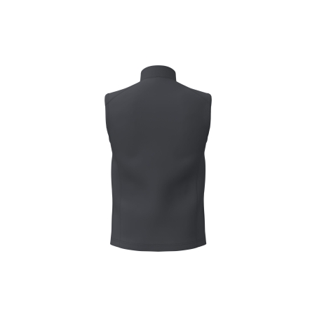 Bodywarmer Softshell 2 Couches Gris Unisexe – iDeal Basic Brand – vue 2