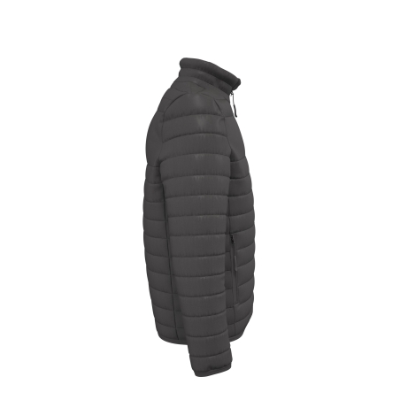 Doudoune Matelassée Gris Homme – iDeal Basic Brand – vue 3