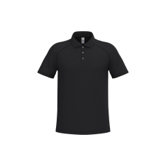Polo Sport Homme Noir – iDeal Basic Brand – Maille Mesh Respirant