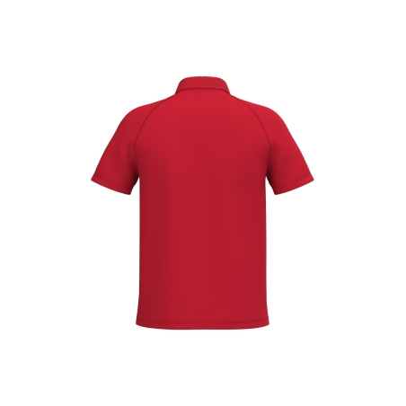 Polo Sport Homme Rouge iDeal Basic Brand – Léger & Respirant – vue 2