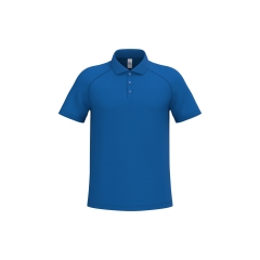 Polo Sport Homme Bleu Royal iDeal Basic Brand – 130 g/m²