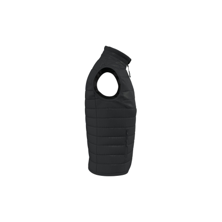 Bodywarmer matelassé femme Noir – iDeal Basic Brand – vue 3