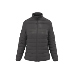 Doudoune matelassée femme gris foncé – iDeal Basic Brand