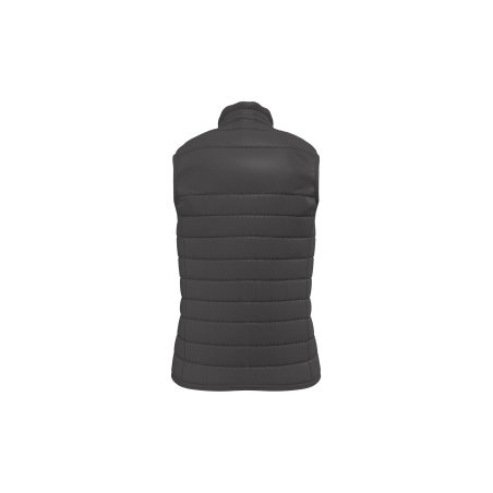 Bodywarmer matelassé femme Gris (Dark Grey) – iDeal Basic Brand – vue 2