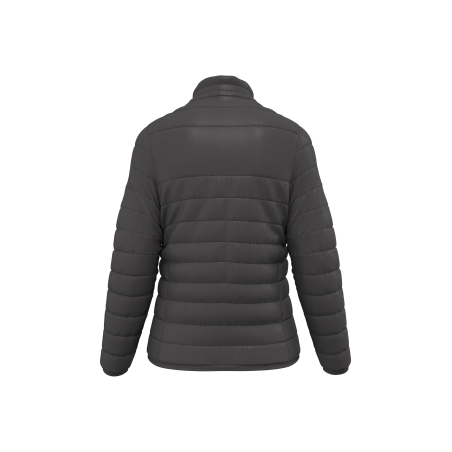 Doudoune matelassée femme gris foncé – iDeal Basic Brand – vue 2