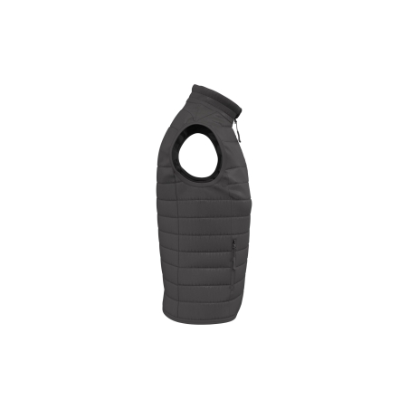 Bodywarmer matelassé femme Gris (Dark Grey) – iDeal Basic Brand – vue 3