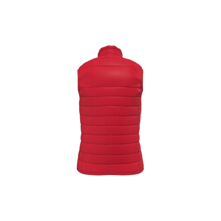 Bodywarmer matelassé femme Rouge – iDeal Basic Brand – vue 2