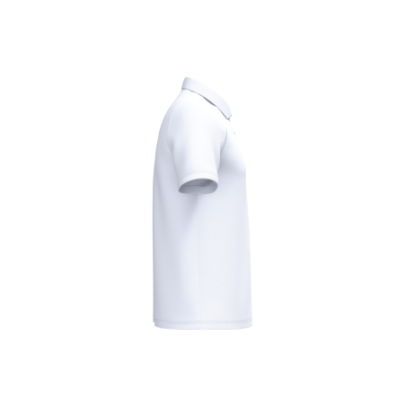 Polo Sport Homme Blanc iDeal Basic Brand – 130 g/m² – vue 3