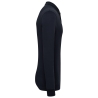 Polo piqué manches longues Bio180 Marine homme – Kariban – vue 3