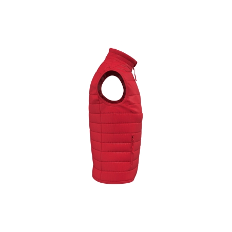 Bodywarmer matelassé femme Rouge – iDeal Basic Brand – vue 3